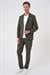 Comfort Fit Mono Yaka Torba Cep Casual Haki Ceket C 707