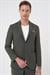 Comfort Fit Mono Yaka Torba Cep Casual Haki Ceket C 707
