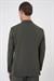 Comfort Fit Mono Yaka Torba Cep Casual Haki Ceket C 707