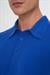 Comfort Fit Polo Yaka Modal Karışım Kısa Kol Casual Koyu Mavi Tişört Ts 903
