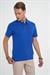 Comfort Fit Polo Yaka Modal Karışım Kısa Kol Casual Koyu Mavi Tişört Ts 903