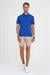 Comfort Fit Polo Yaka Modal Karışım Kısa Kol Casual Koyu Mavi Tişört Ts 903