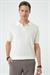 Comfort Fit Polo Yaka Pamuklu Kısa Kol Casuel Ekru Triko Tişört Tr 880