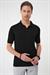 Comfort Fit Polo Yaka Pamuklu Kısa Kol Casuel Siyah Triko Tişört Tr 880