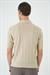 Comfort Fit Polo Yaka Pamuklu Kısa Kol Casuel Bej Triko Tişört Tr 880