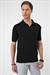 Comfort Fit Polo Yaka Pamuklu Kısa Kol Casuel Siyah Triko Tişört Tr 880