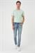 Denim 129 Slim Fit Beş Cepli Likralı Yıkamalı Açık Mavi Jean Pantolon