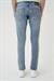 Denim 129 Slim Fit Beş Cepli Likralı Yıkamalı Açık Mavi Jean Pantolon