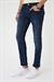 Denim 133 Slim Fit Beş Cepli Likralı Yıkamalı Koyu Mavi Jean Pantolon