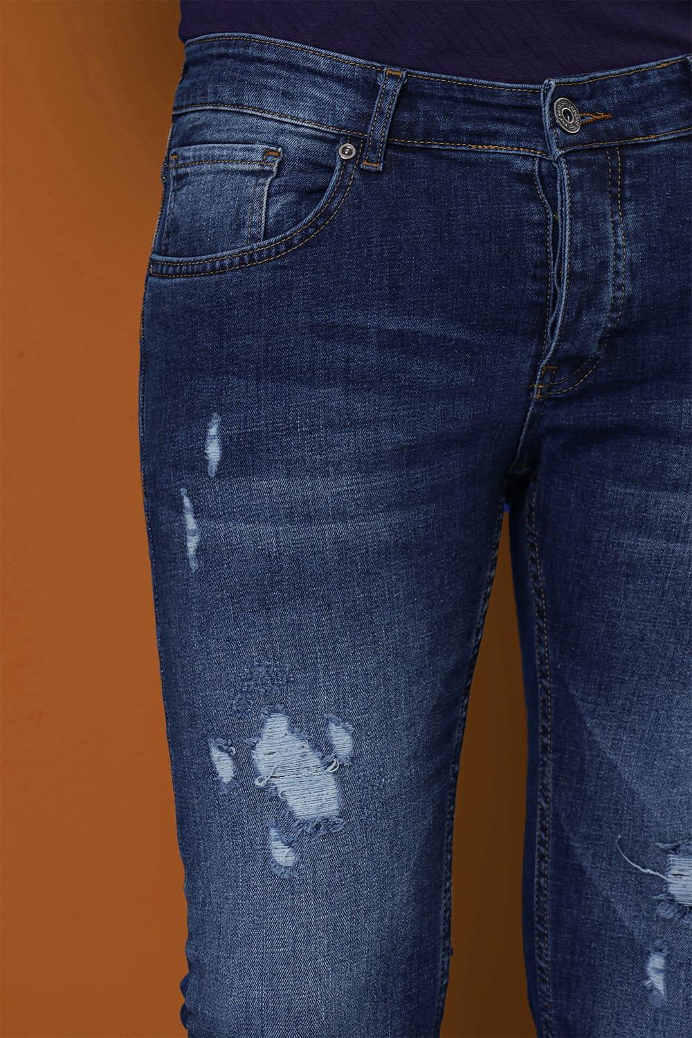 DENİM PNT 112 Koyu Mavi Jean Pantolon