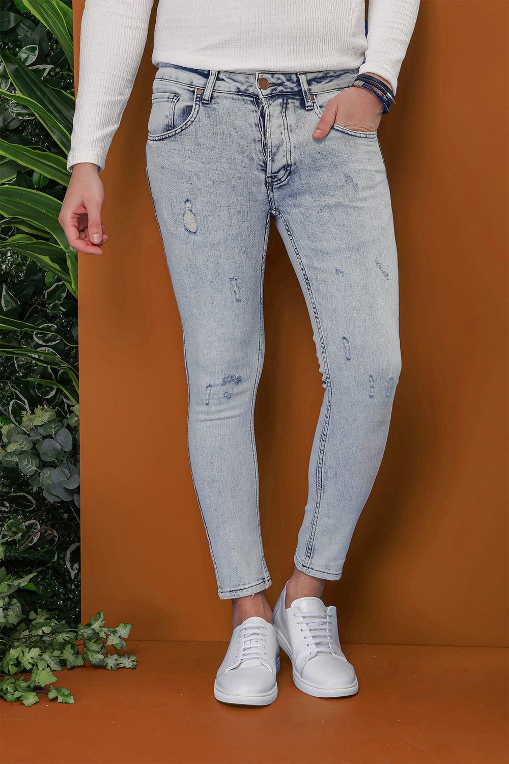 DENİM PNT 117 Buz Mavi Jean Pantolon