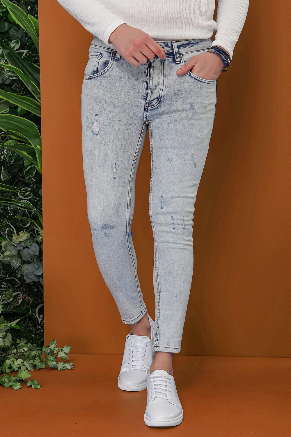 DENİM PNT 117 Buz Mavi Jean Pantolon