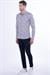 G 1457 Slim Fit Lacivert Spor Gömlek
