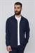 G 1484 Slim Fit Lacivert Spor Gömlek