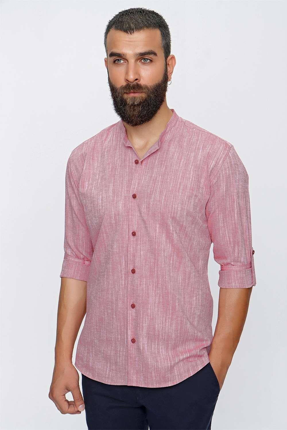 G 1498 Slim Fit Brik Spor Gömlek