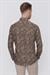 G 1521 Slim Fit Tütün Spor Gömlek