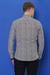 G 1548 Slim Fit Beyaz-Siyah Klasik Gömlek