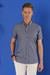 G 1556 Slim Fit İndigo Klasik Gömlek