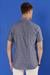 G 1556 Slim Fit İndigo Klasik Gömlek