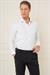 G 1577 Slim Fit Beyaz Klasik Gömlek