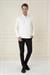 G 1583 Slim Fit Ekru Klasik Gömlek