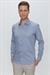 GK 674 Slim Fit Koyu Mavi Klasik Gömlek