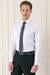 Gk 718 Slim Fit Dokulu Pamuklu Klasik Beyaz Gömlek