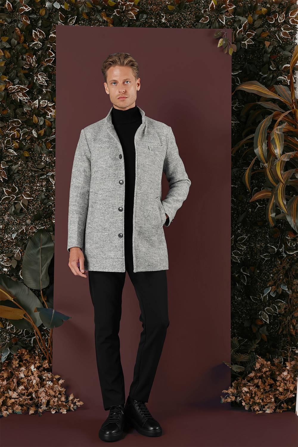 KA 079 Slim Fit Antrasit Spor Kaban