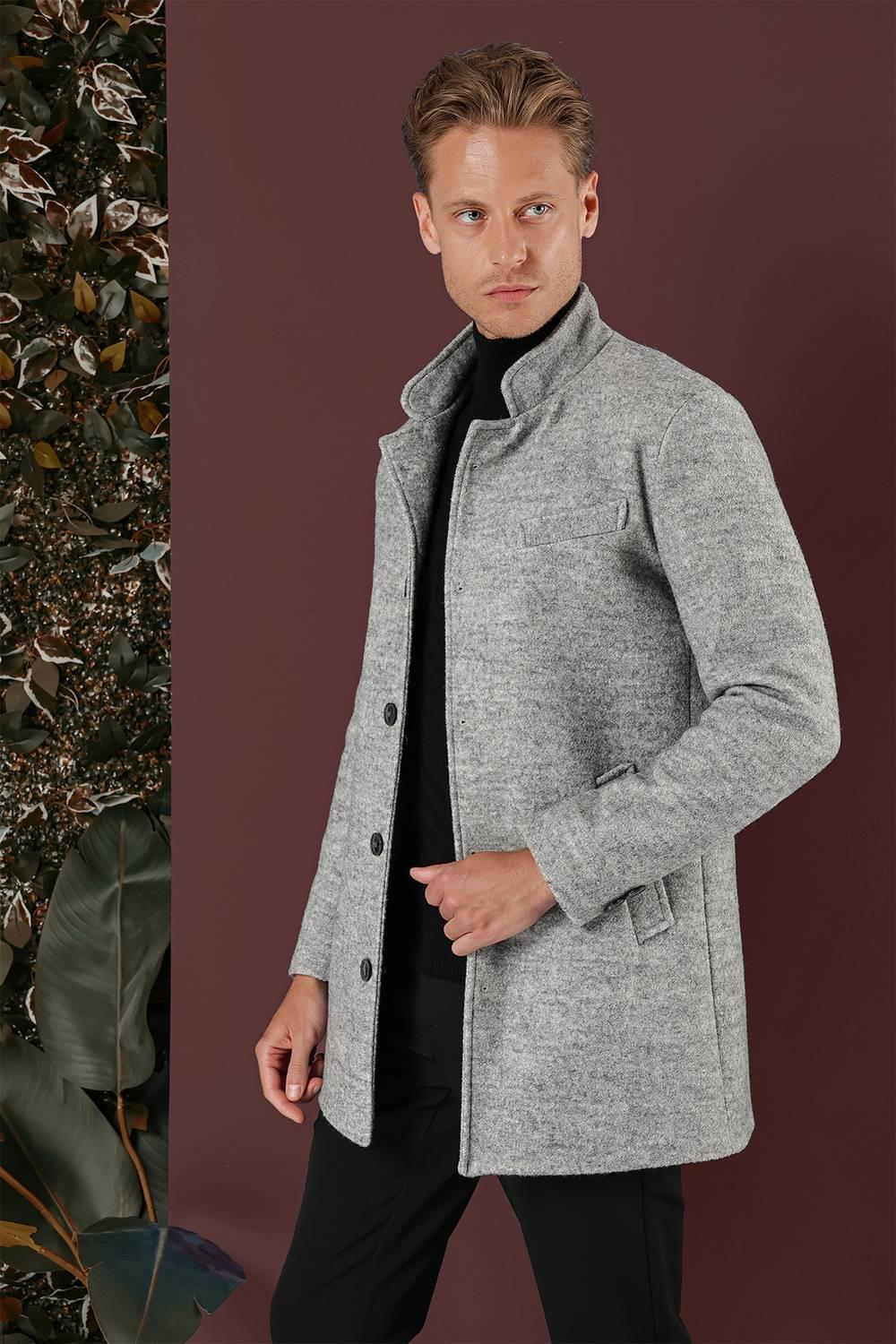 KA 079 Slim Fit Antrasit Spor Kaban
