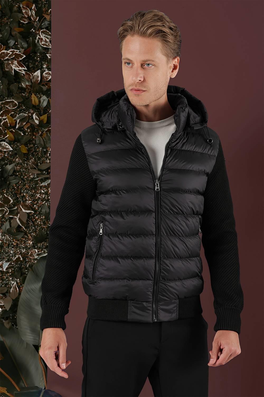 MT 164 Siyah Spor Mont