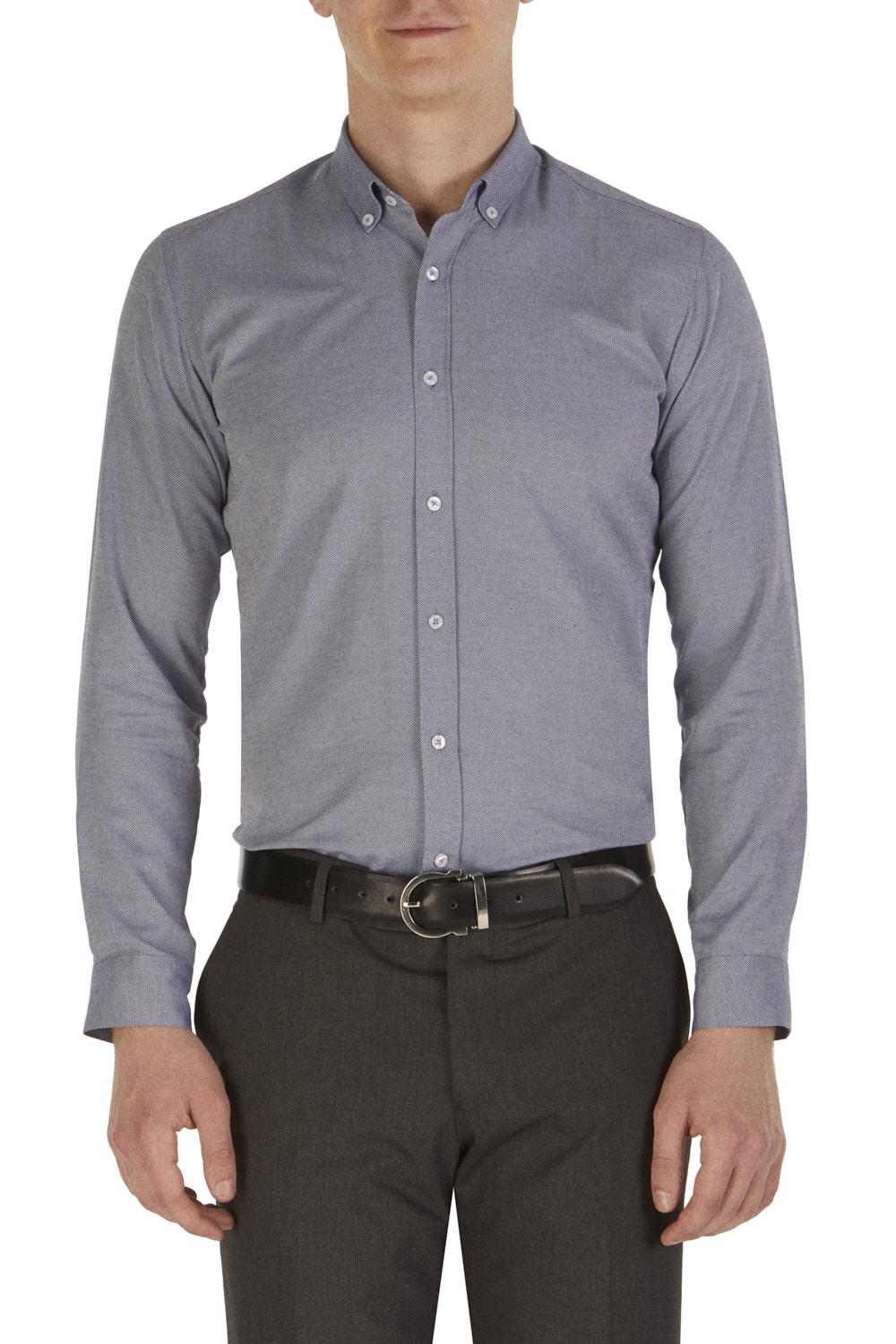 P 1015 Slim Fit Gri Klasik Pantolon
