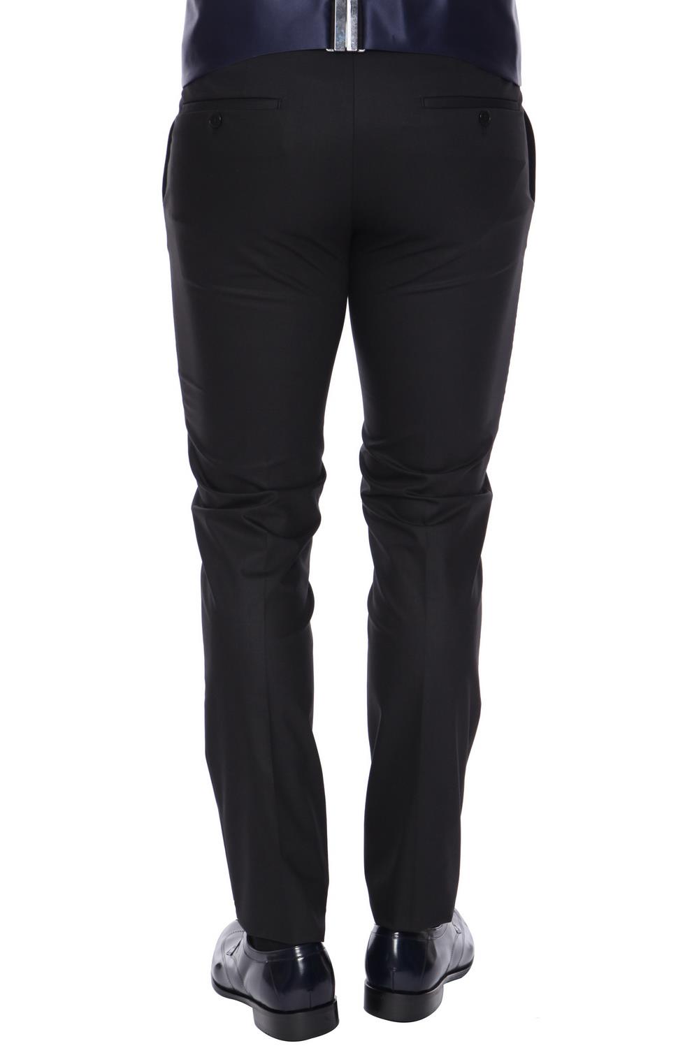 P 1015 Slim Fit Siyah Klasik Pantolon