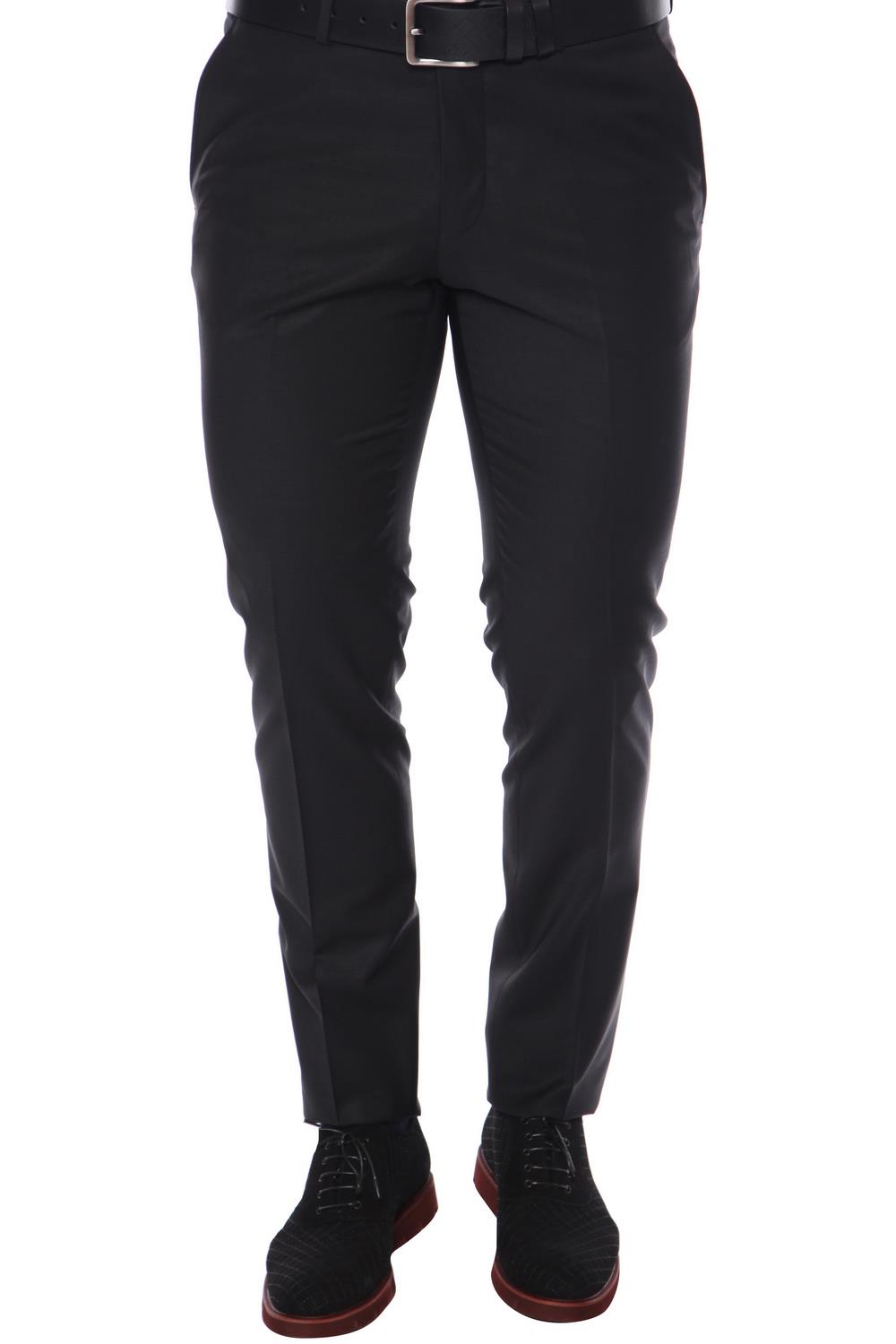 P 1016 Slim Fit Siyah Klasik Pantolon