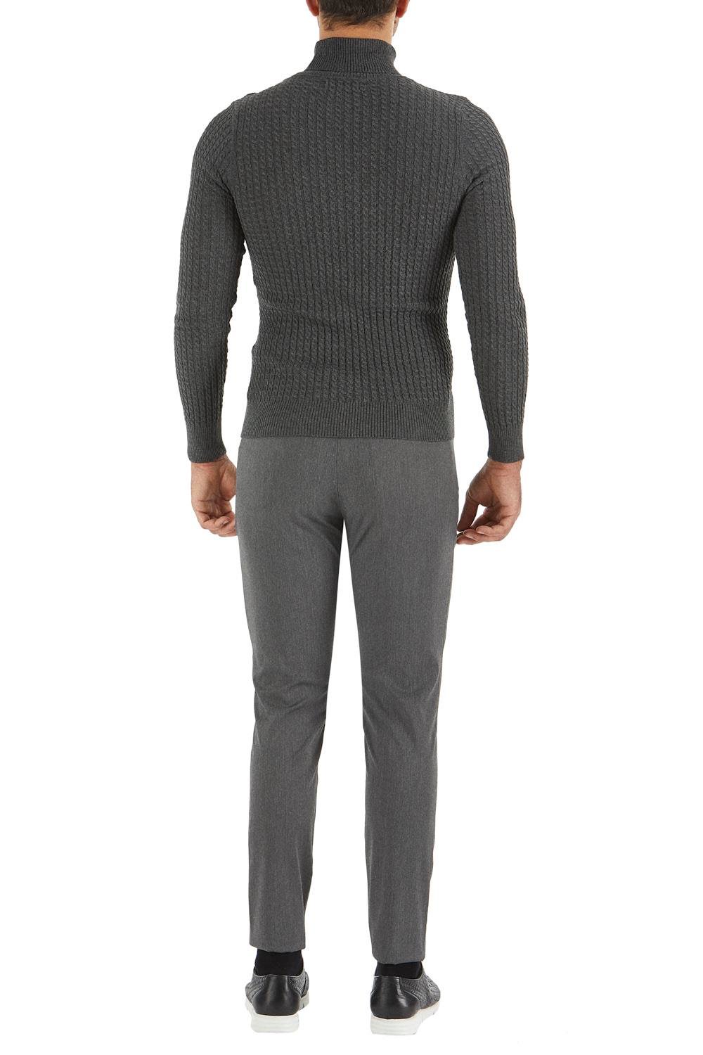 P 1052 Skınny Gri Spor Pantolon