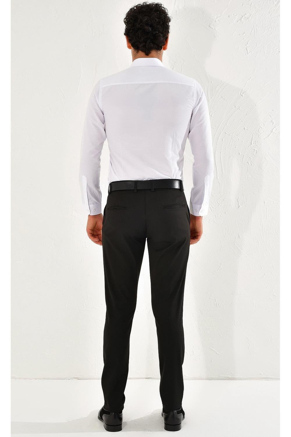 P 1052 Skınny Siyah Spor Pantolon
