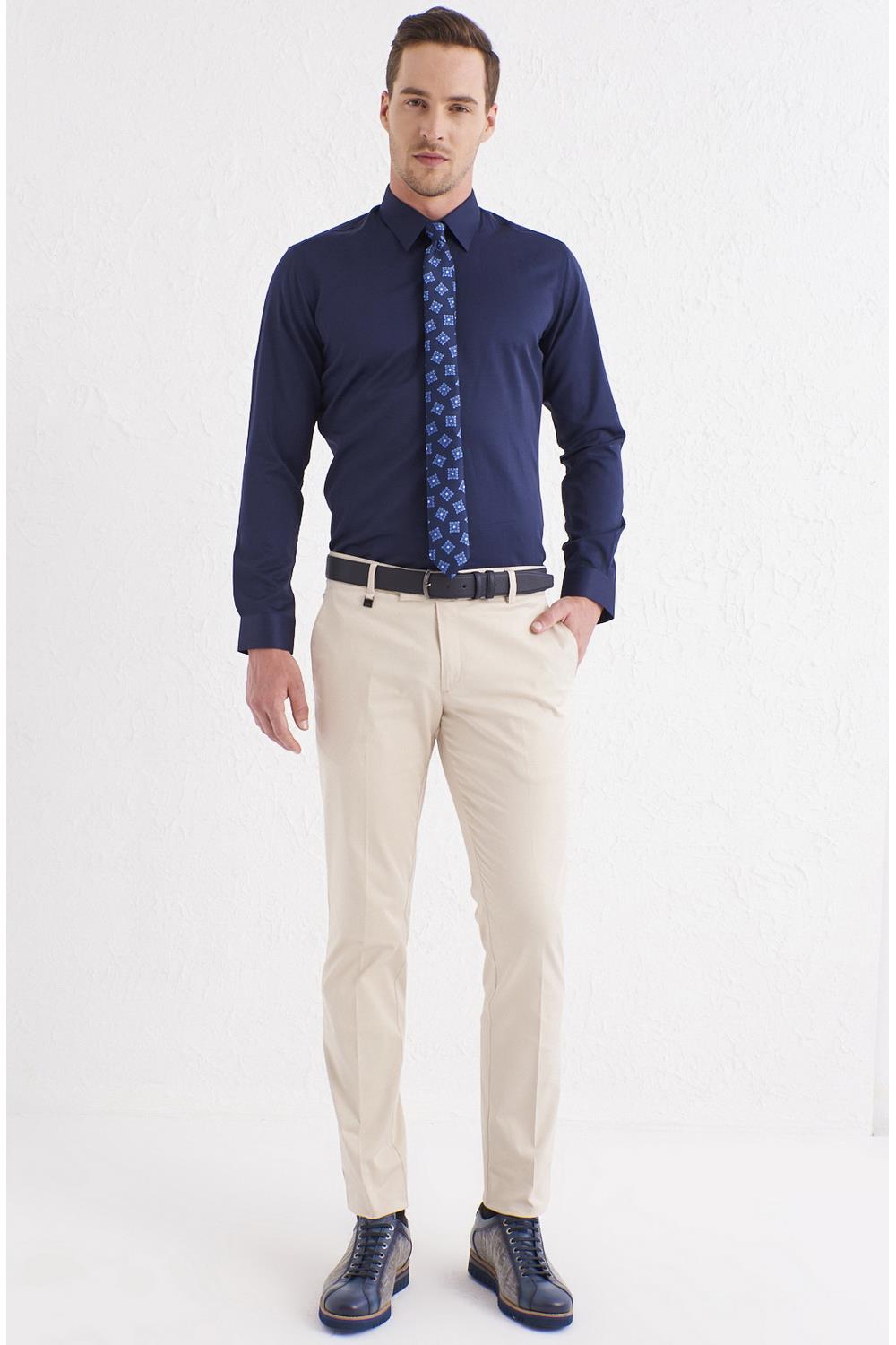 P 1073 Bej Spor Pantolon