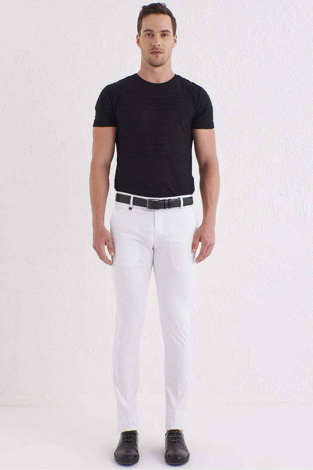 P 1073 Beyaz Spor Pantolon