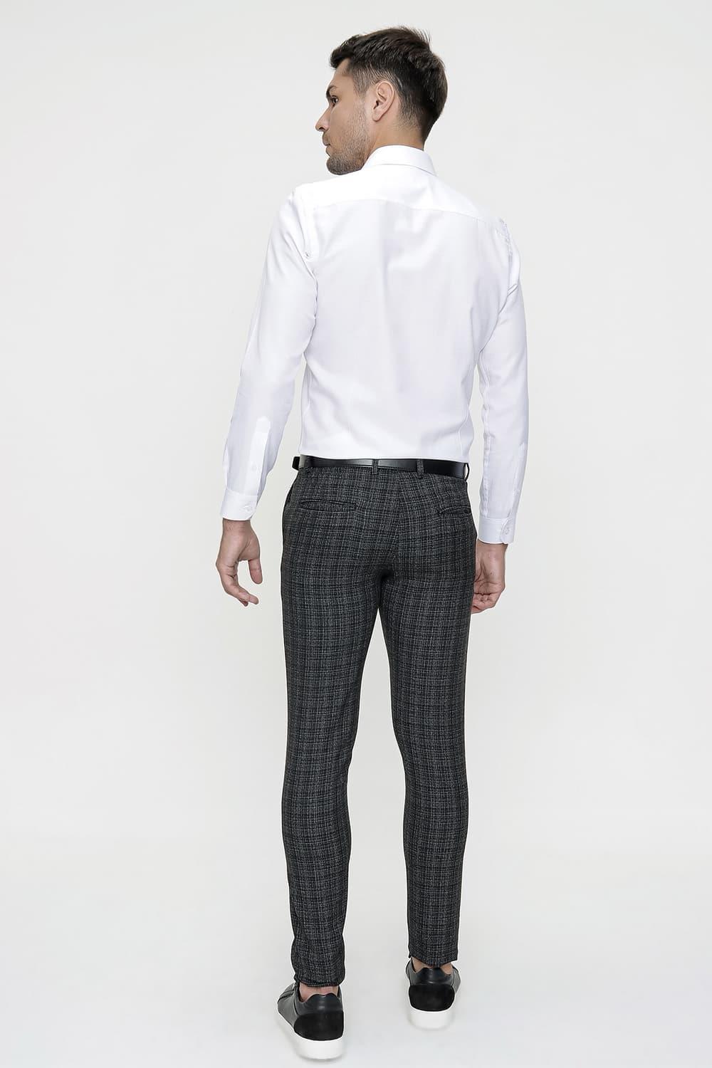 P 1082 Slim Fit Siyah Spor Pantolon