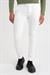 P 1088 Slim Fit Yan Cep Esnek Pamuklu Casuel Beyaz Pantolon