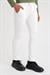 P 1088 Slim Fit Yan Cep Esnek Pamuklu Casuel Beyaz Pantolon
