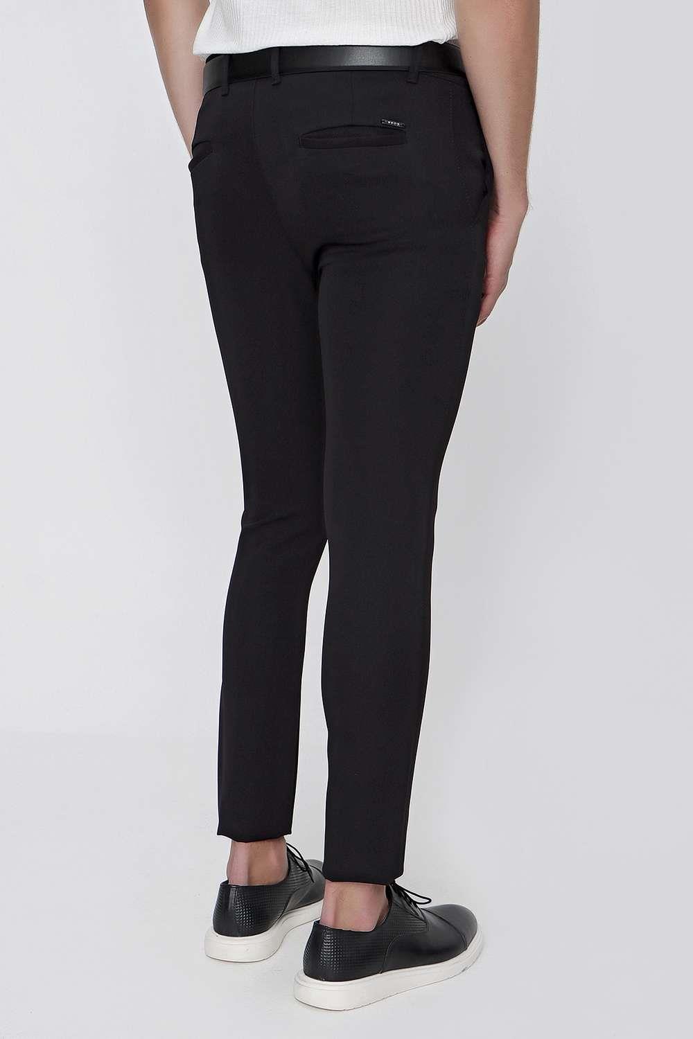 P 1099 Slim Fit Siyah Spor Pantolon