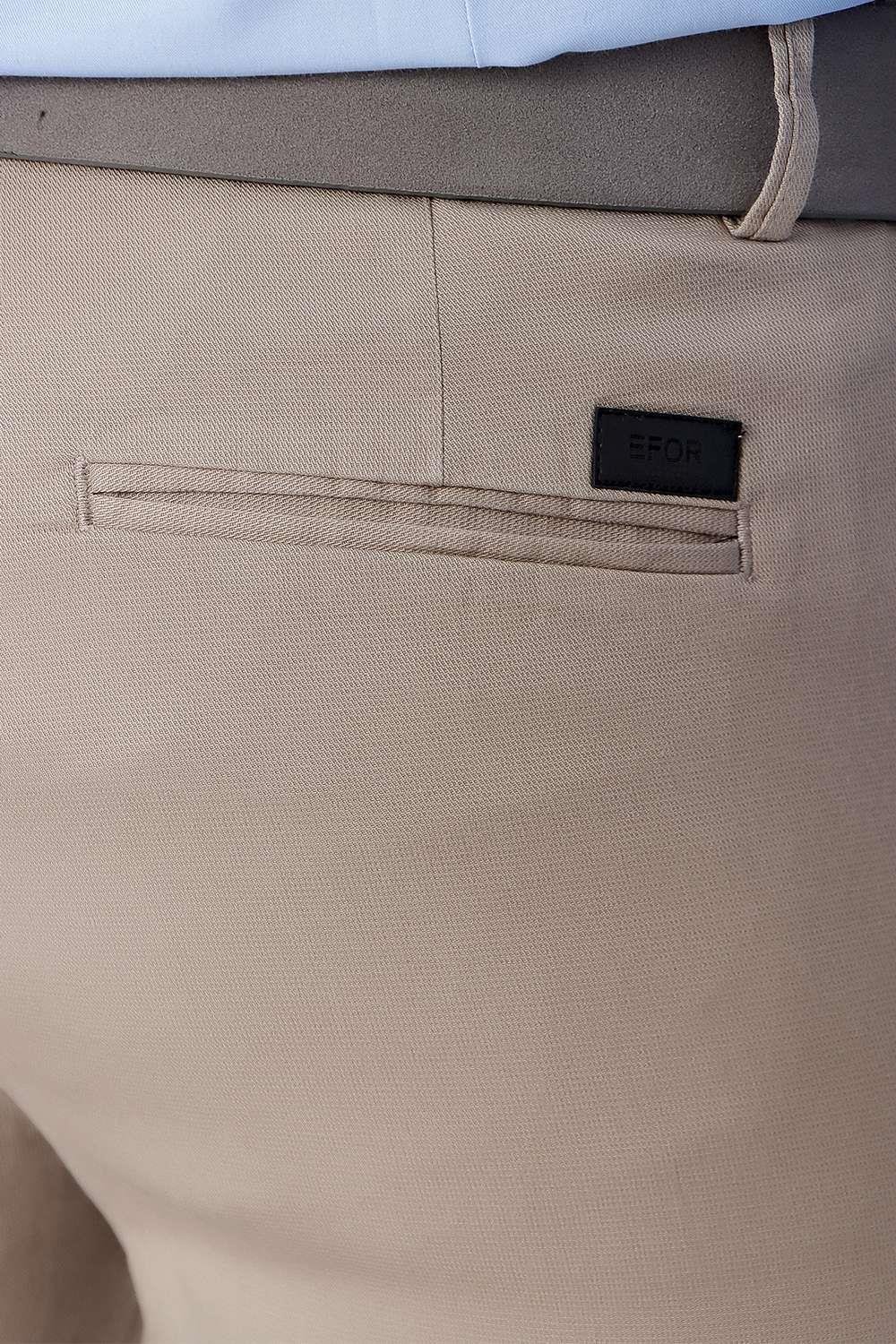 P 1100 Slim Fit Bej Spor Pantolon