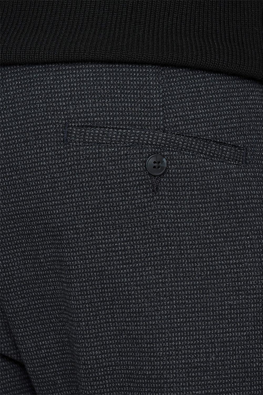 P 1106 Slim Fit Siyah Spor Pantolon