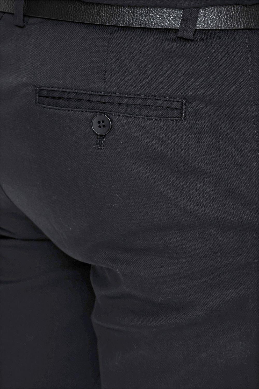 P 1112 Slim Fit Siyah Spor Pantolon