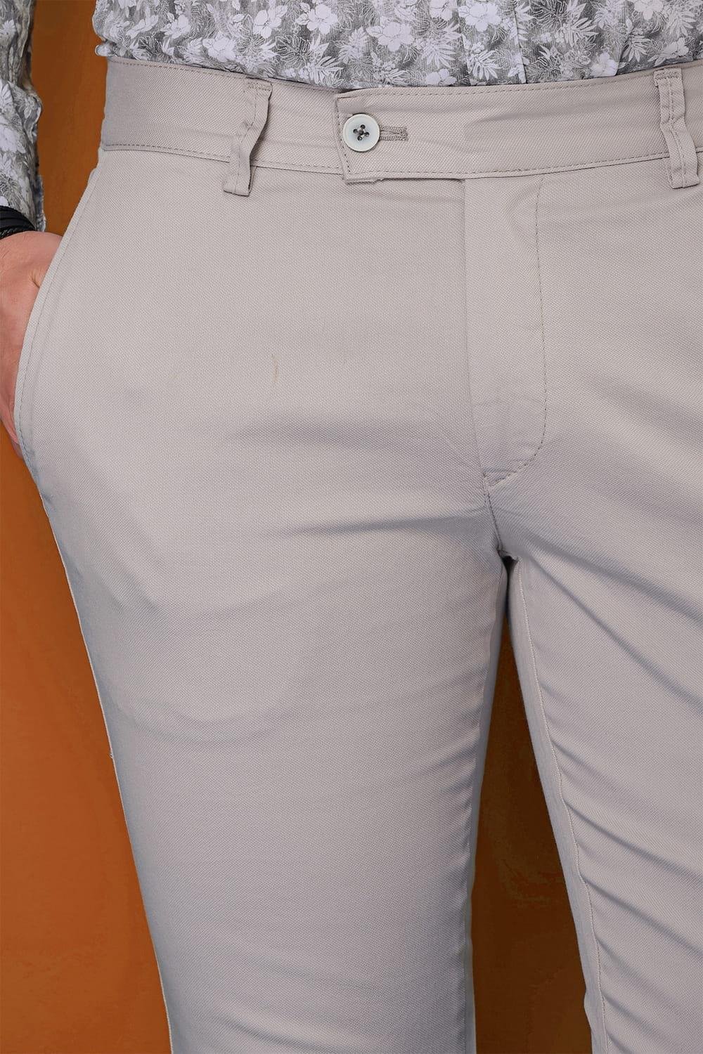 P 1112 Slim Fit Taş Spor Pantolon