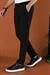 P 1116 Slim Fit Siyah Spor Pantolon