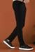 P 1116 Slim Fit Siyah Spor Pantolon