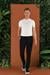 P 1116 Slim Fit Siyah Spor Pantolon