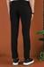 P 1123 Slim Fit Siyah Spor Pantolon