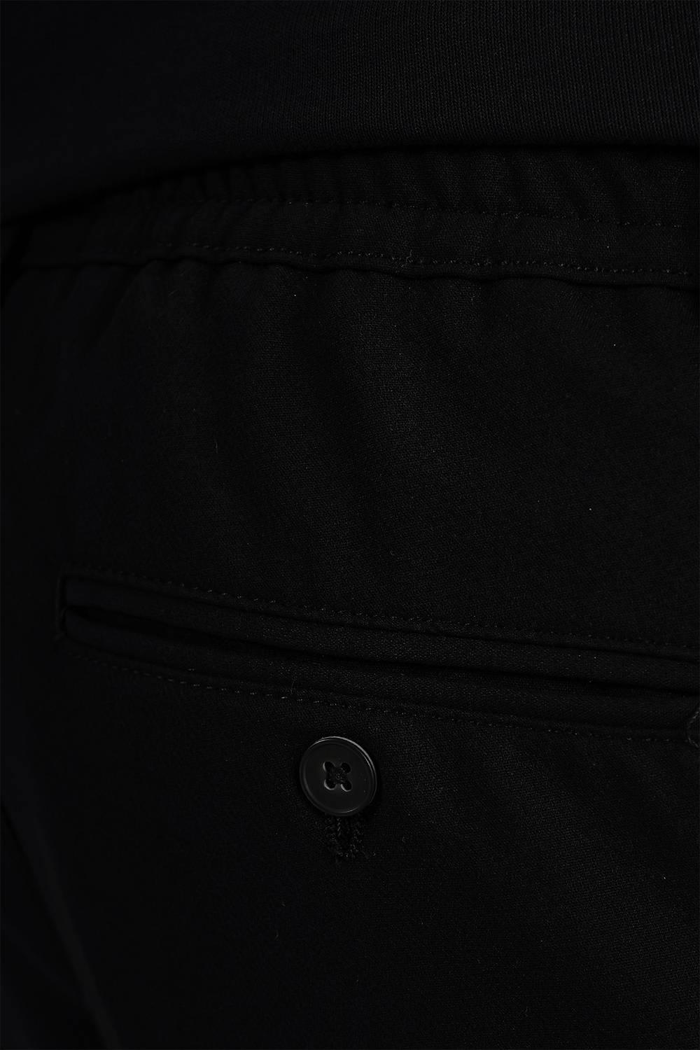 P 1130 Slim Fit Siyah Spor Pantolon